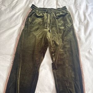 Zara Velvet Track Jogger